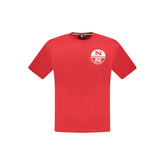North Sails Red Cotton Men T-Shirt -   -  North Sails.
